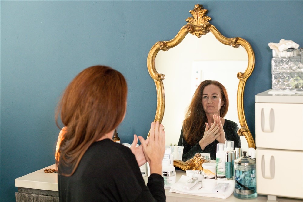 Aine, esthetician and founder of Aine Beaute